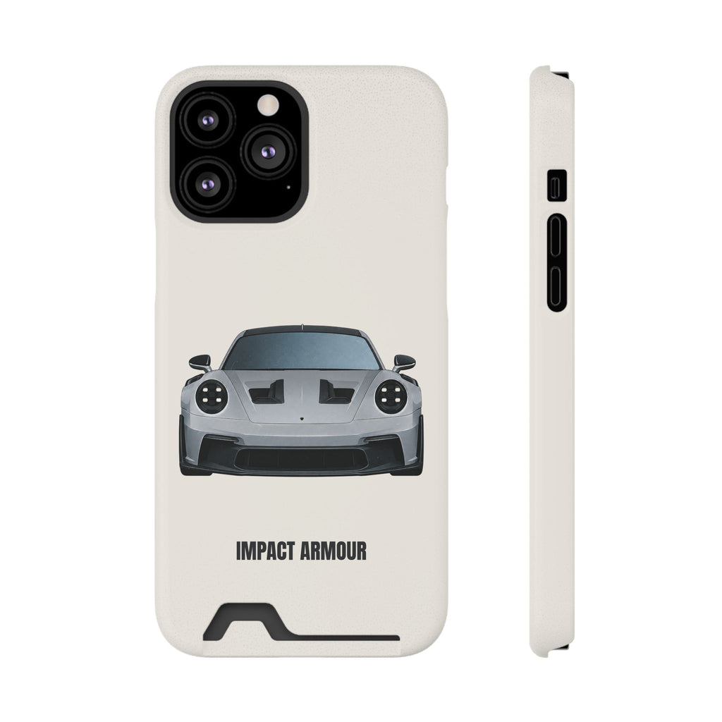 Impact Armour PHANTOM SERIES: SILVERLINE – Cardholder iPhone Case