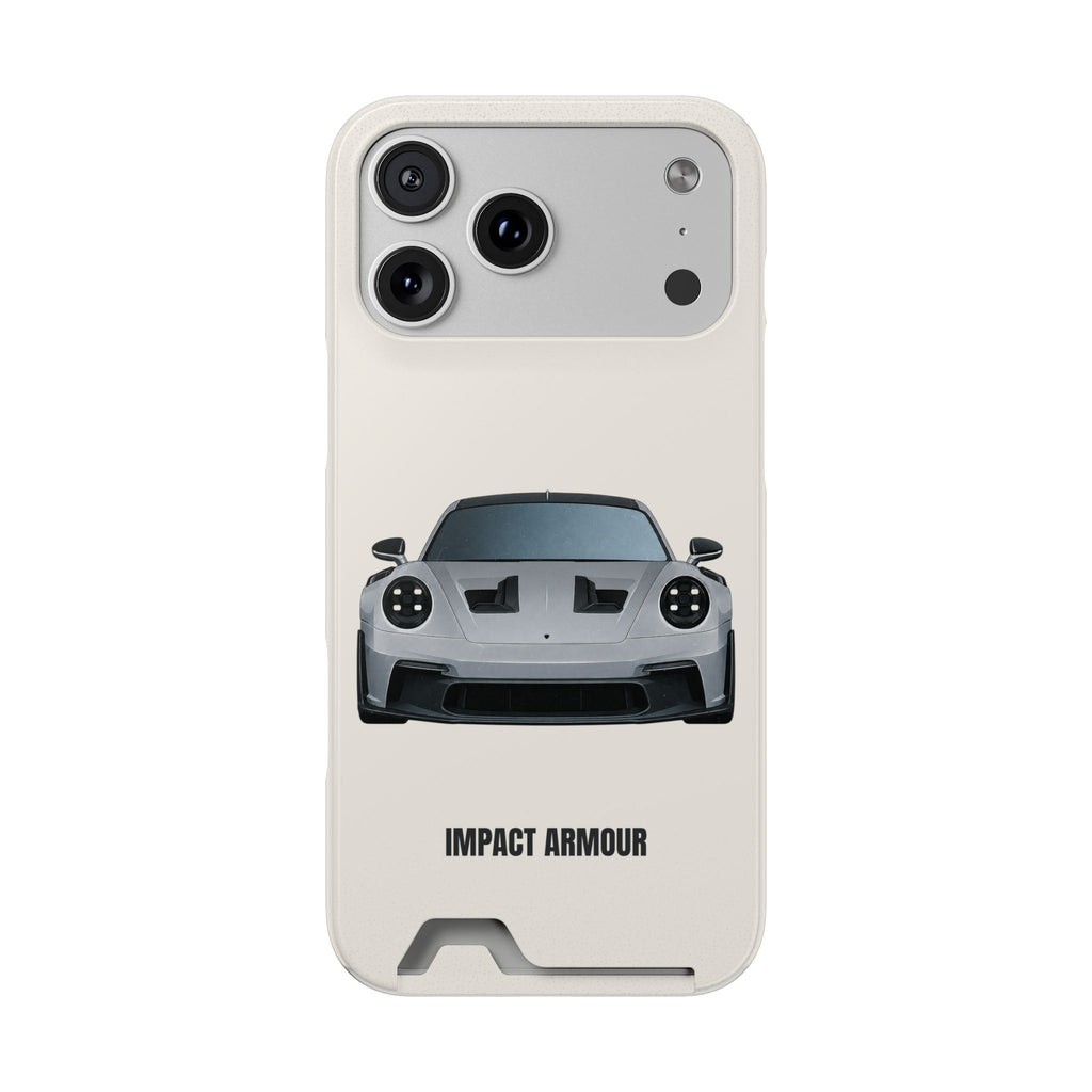 Impact Armour PHANTOM SERIES: SILVERLINE – Cardholder iPhone Case