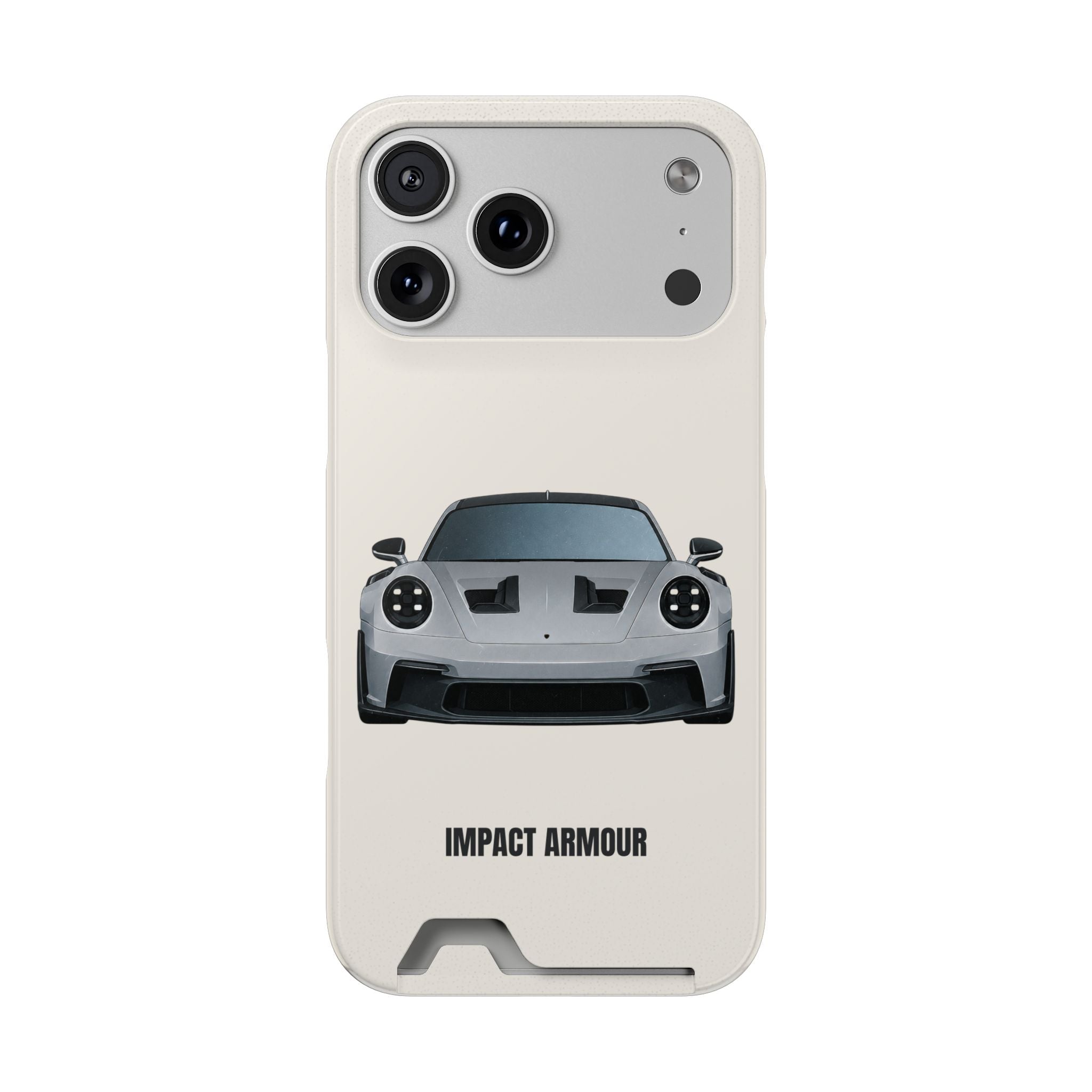 Impact Armour PHANTOM SERIES: SILVERLINE – Cardholder iPhone Case