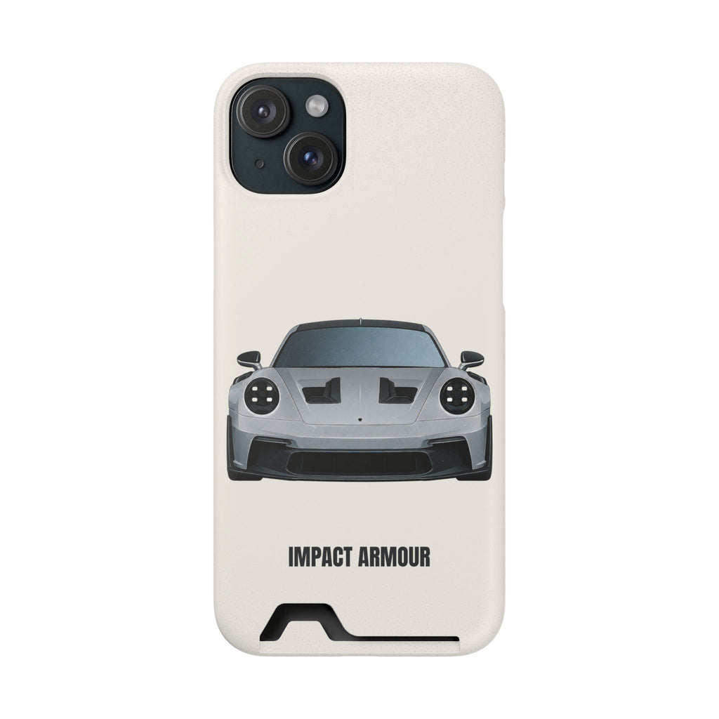 Impact Armour PHANTOM SERIES: SILVERLINE – Cardholder iPhone Case