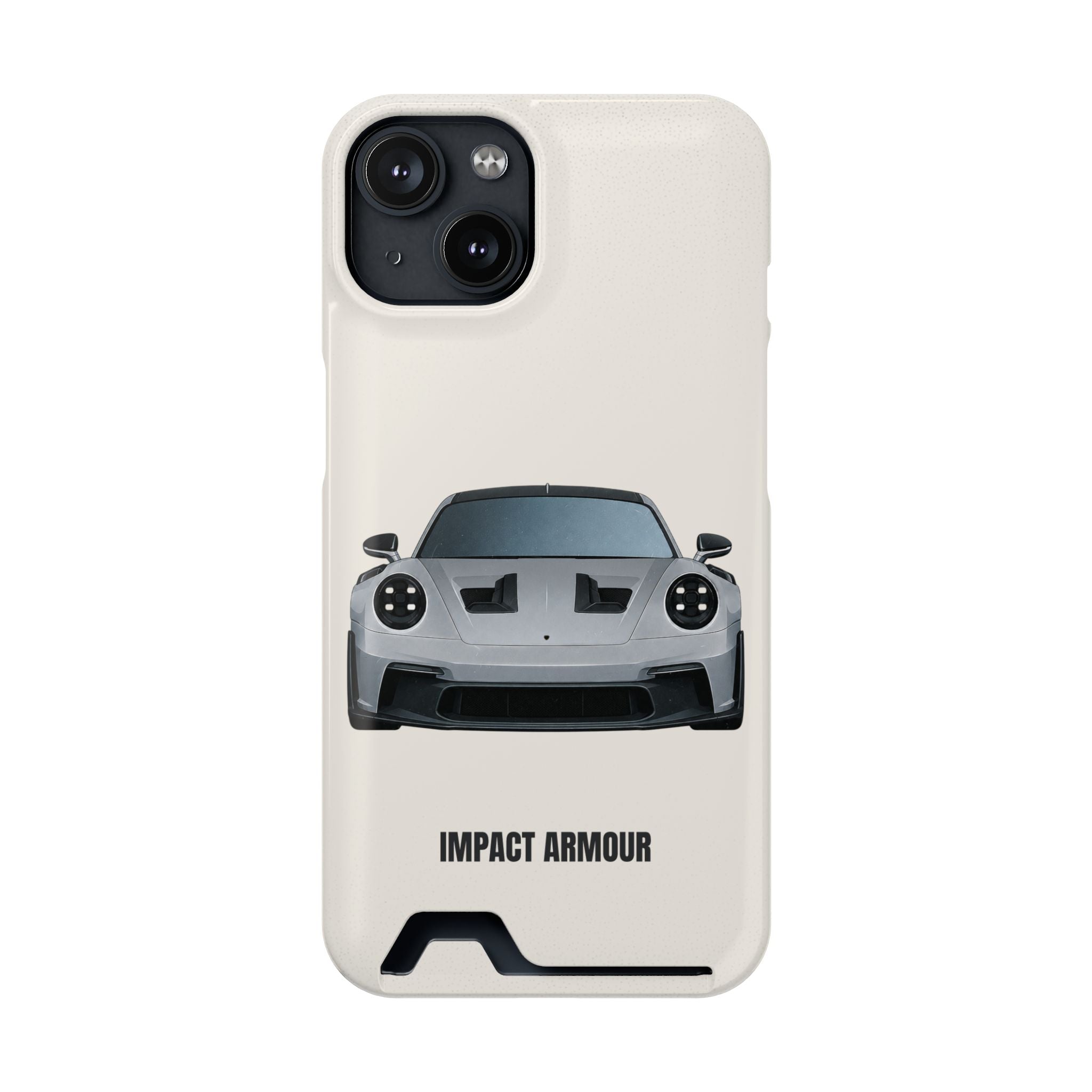 Impact Armour PHANTOM SERIES: SILVERLINE – Cardholder iPhone Case
