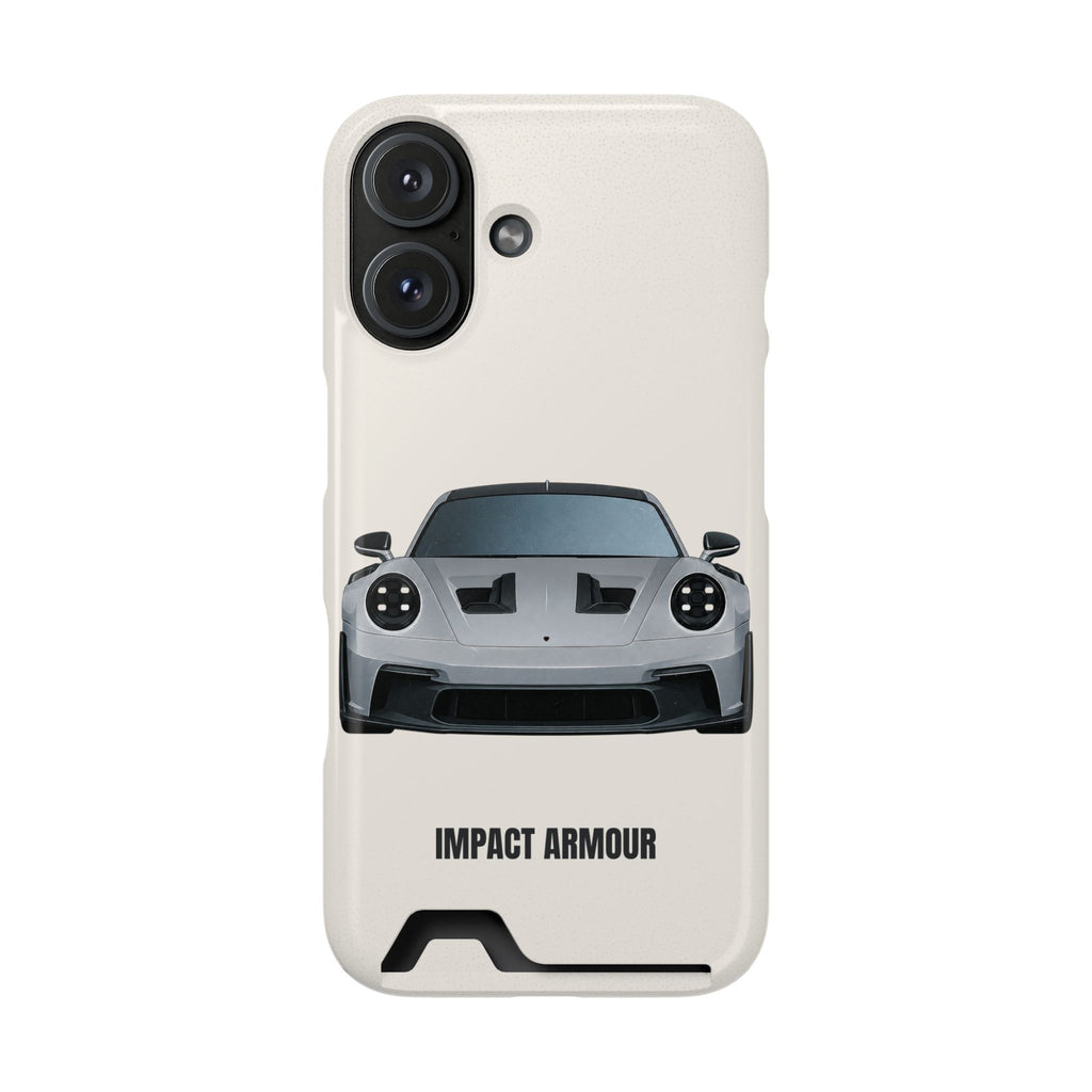 Impact Armour PHANTOM SERIES: SILVERLINE – Cardholder iPhone Case