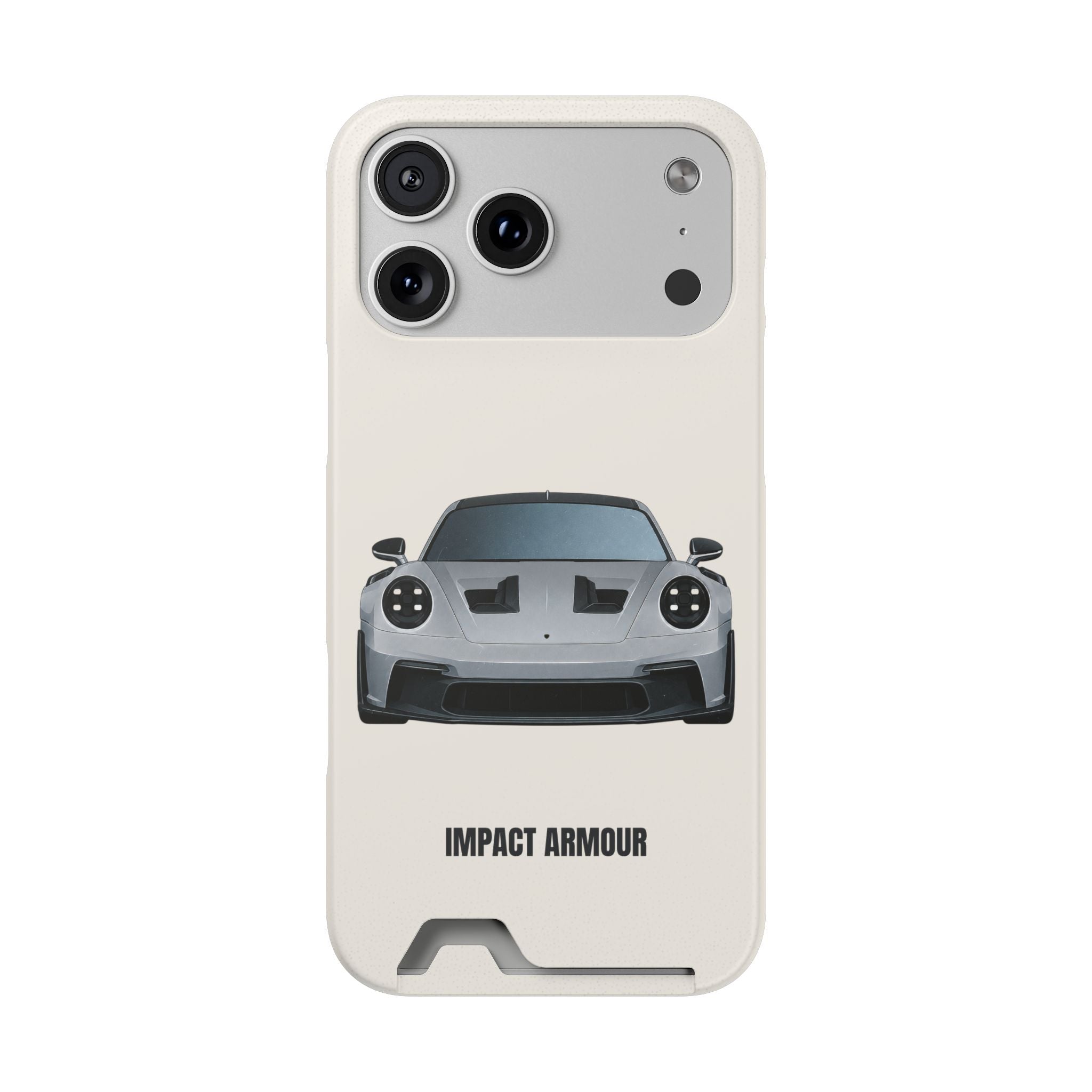 Impact Armour PHANTOM SERIES: SILVERLINE – Cardholder iPhone Case