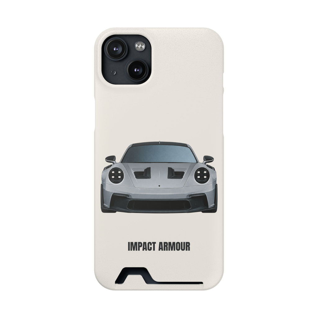 Impact Armour PHANTOM SERIES: SILVERLINE – Cardholder iPhone Case