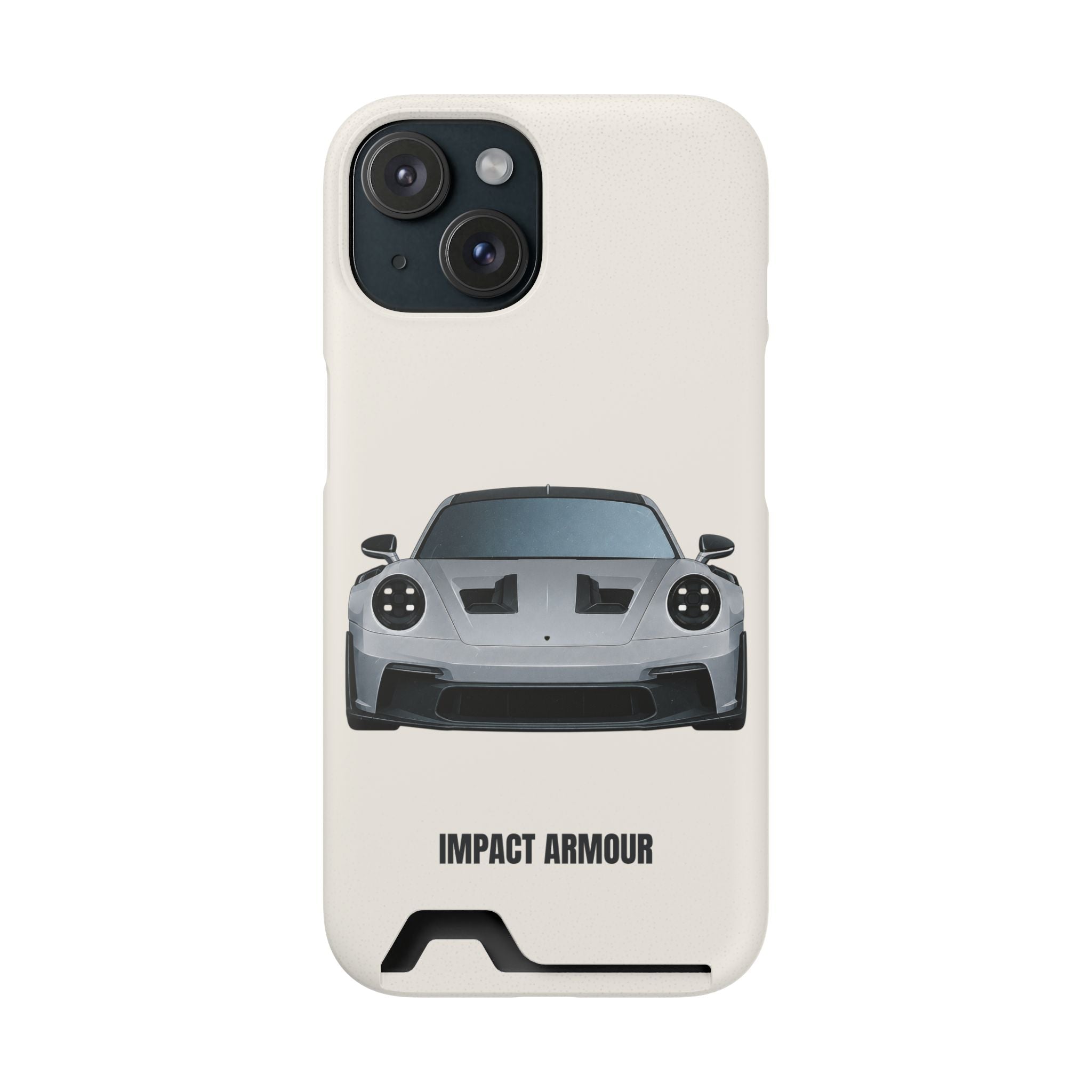 Impact Armour PHANTOM SERIES: SILVERLINE – Cardholder iPhone Case