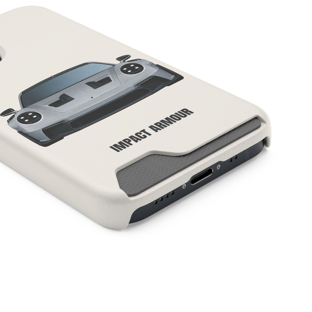 Impact Armour PHANTOM SERIES: SILVERLINE – Cardholder iPhone Case
