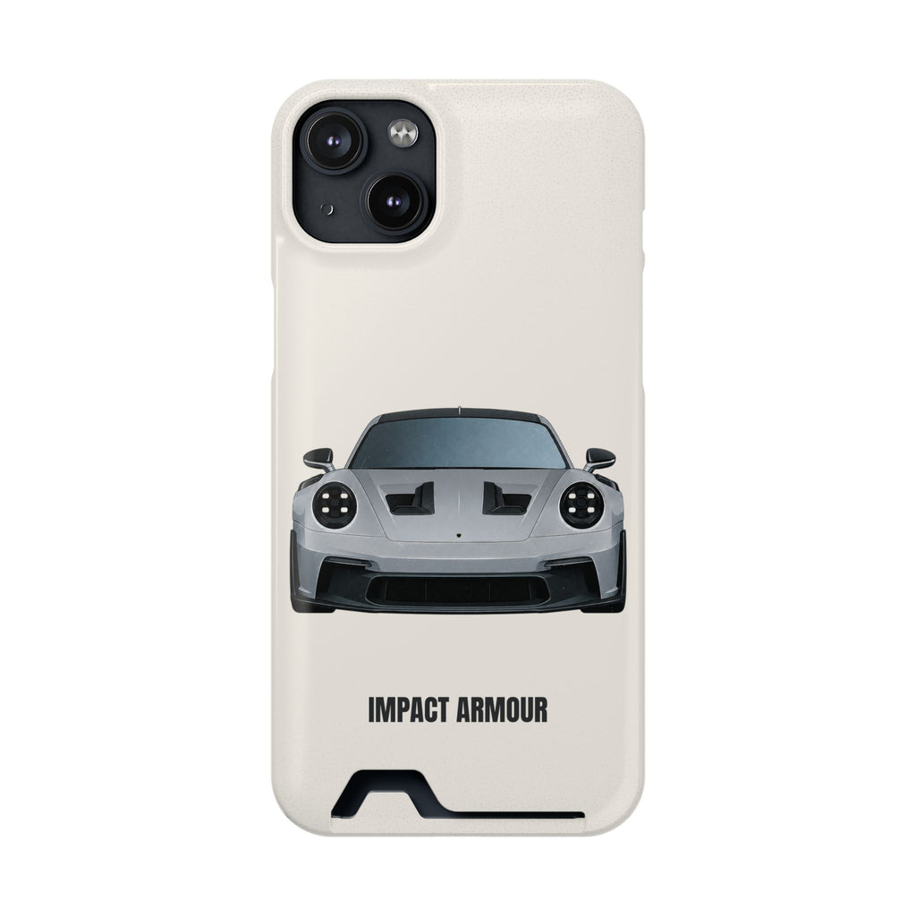Impact Armour PHANTOM SERIES: SILVERLINE – Cardholder iPhone Case