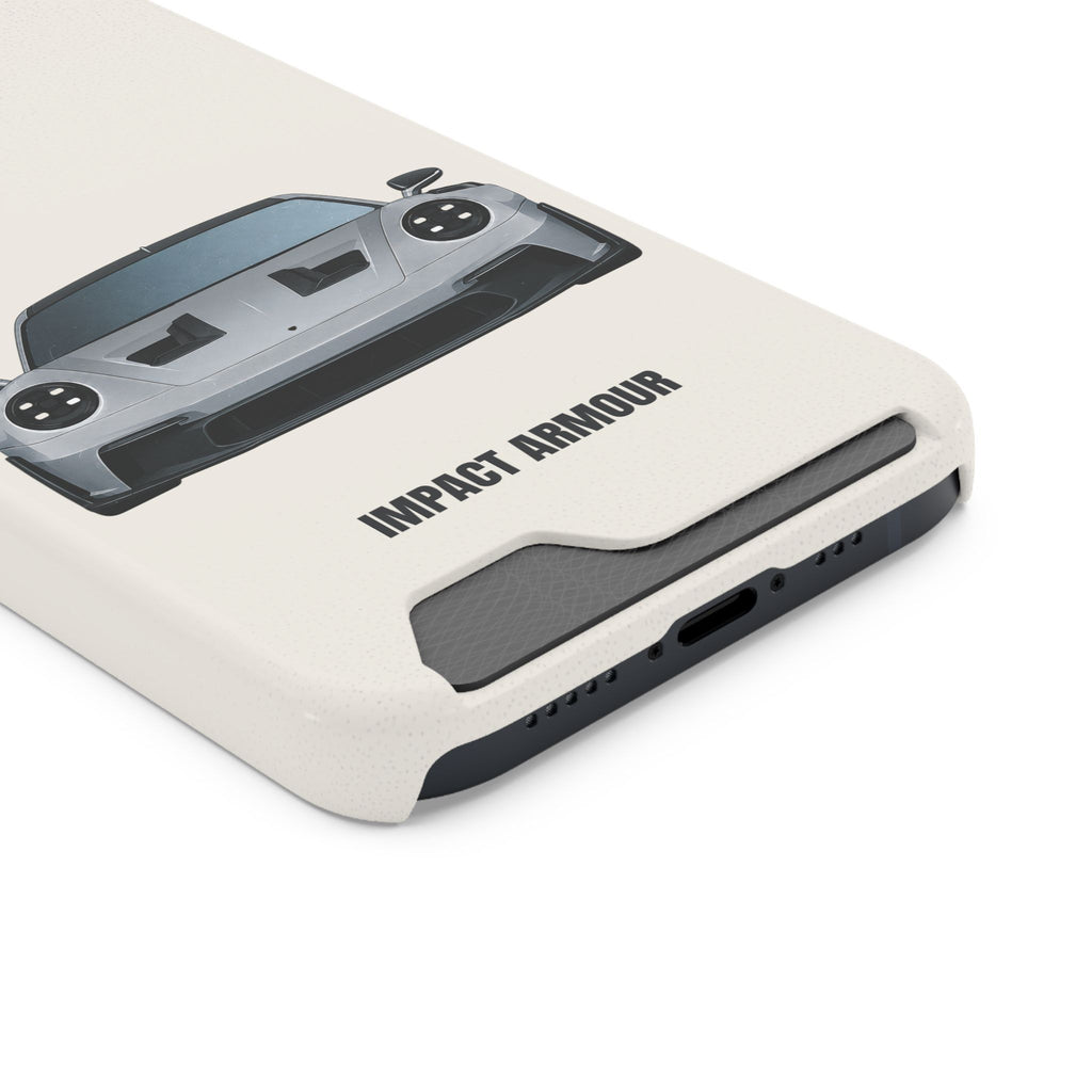 Impact Armour PHANTOM SERIES: SILVERLINE – Cardholder iPhone Case