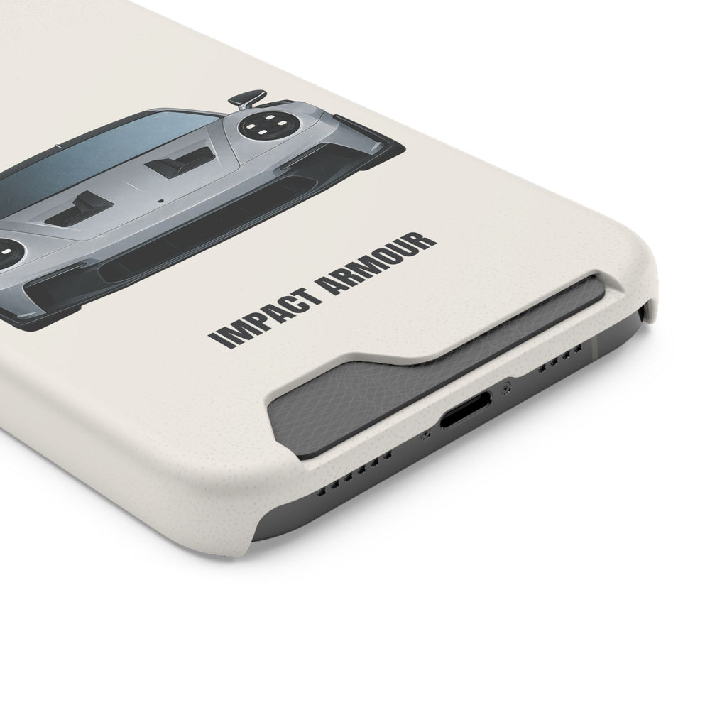 Impact Armour PHANTOM SERIES: SILVERLINE – Cardholder iPhone Case