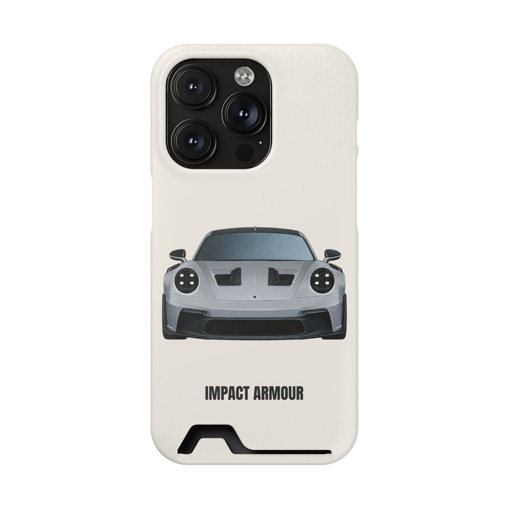 Impact Armour PHANTOM SERIES: SILVERLINE – Cardholder iPhone Case