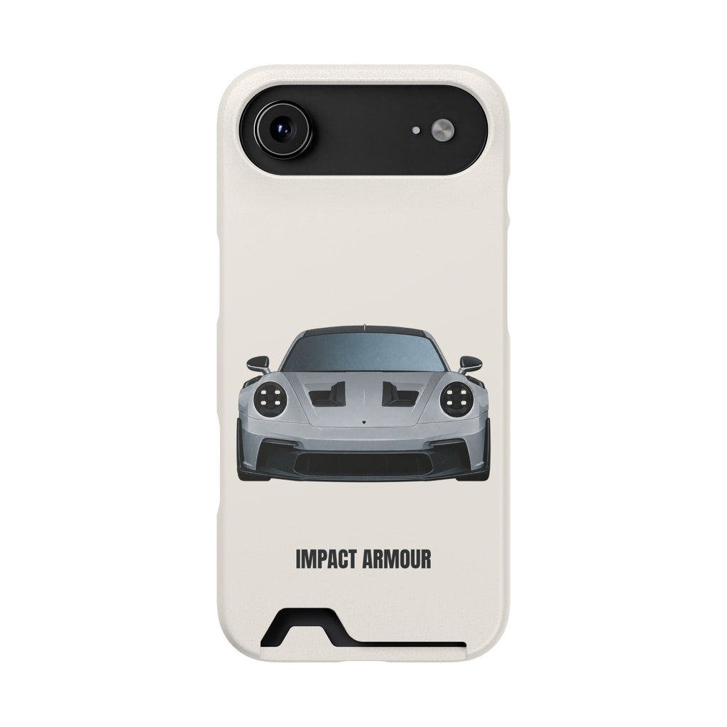 Impact Armour PHANTOM SERIES: SILVERLINE – Cardholder iPhone Case