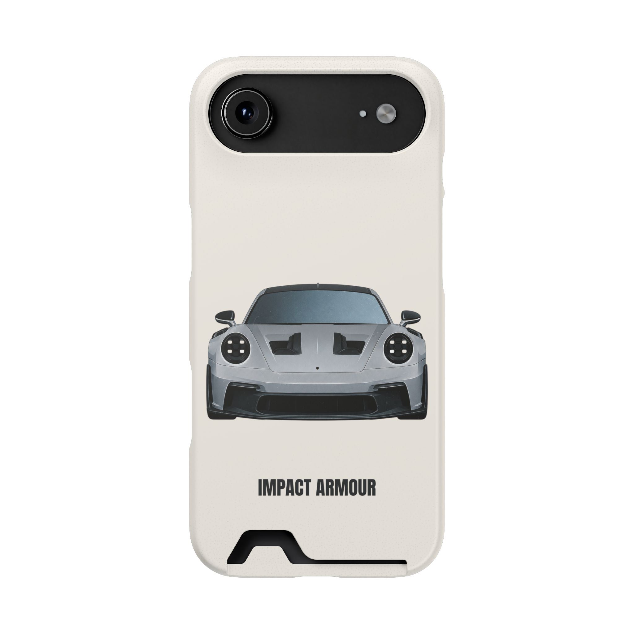 Impact Armour PHANTOM SERIES: SILVERLINE – Cardholder iPhone Case