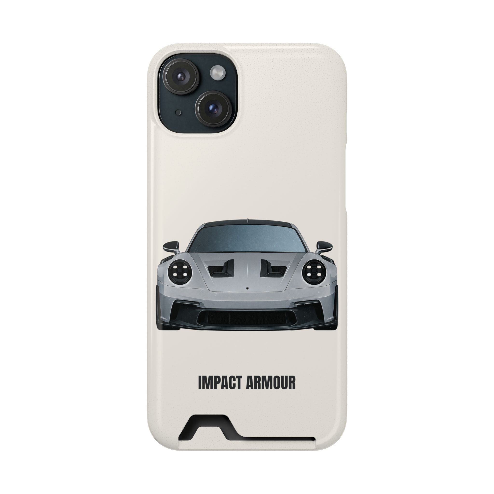 Impact Armour PHANTOM SERIES: SILVERLINE – Cardholder iPhone Case
