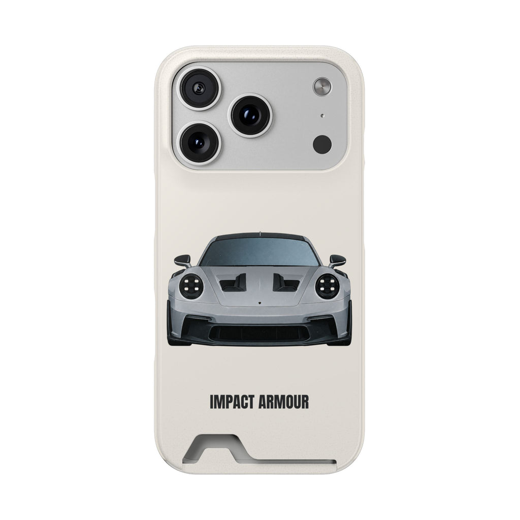 Impact Armour PHANTOM SERIES: SILVERLINE – Cardholder iPhone Case