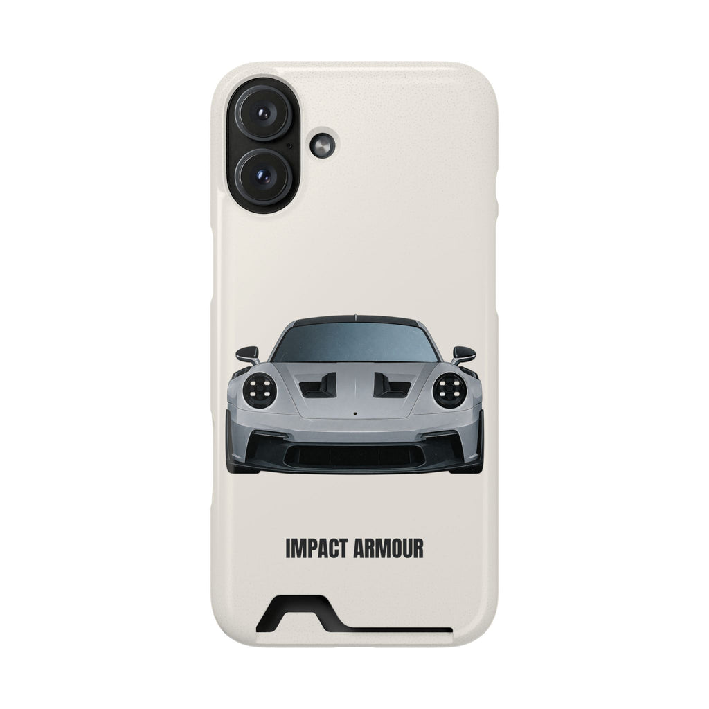 Impact Armour PHANTOM SERIES: SILVERLINE – Cardholder iPhone Case
