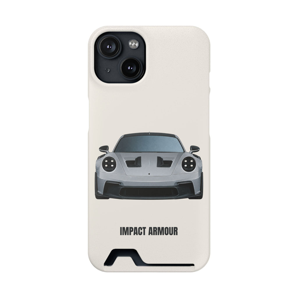 Impact Armour PHANTOM SERIES: SILVERLINE – Cardholder iPhone Case