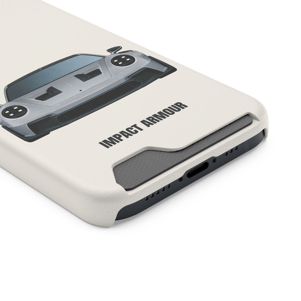 Impact Armour PHANTOM SERIES: SILVERLINE – Cardholder iPhone Case