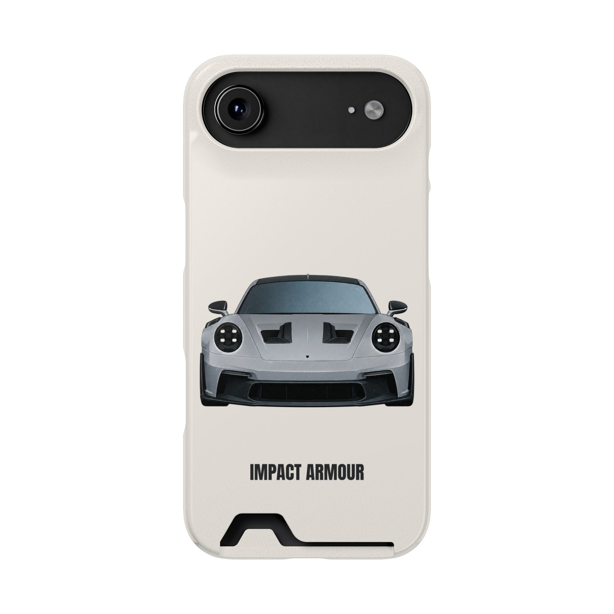 Impact Armour PHANTOM SERIES: SILVERLINE – Cardholder iPhone Case