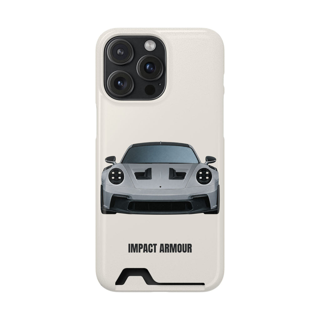 Impact Armour PHANTOM SERIES: SILVERLINE – Cardholder iPhone Case
